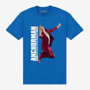 Queens Park Agencies - Anchorman Jump Unisex T-Shirt Royal Blue