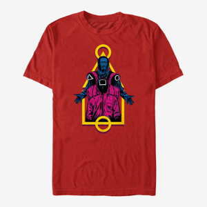 Queens Netflix Squid Game - Masked Men Unisex T-Shirt Red