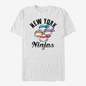 Queens Nickelodeon Teenage Mutant Ninja Turtles - New York Ninjas Unisex T-Shirt White