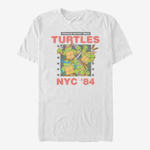 Queens Nickelodeon Teenage Mutant Ninja Turtles - Turtle Rock Unisex T-Shirt White