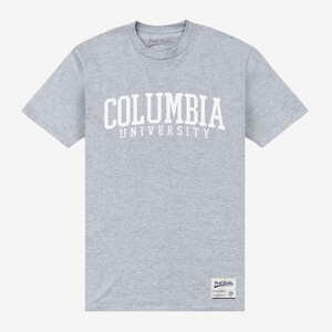Queens Park Agencies - Columbia University Script Unisex T-Shirt Sport Grey