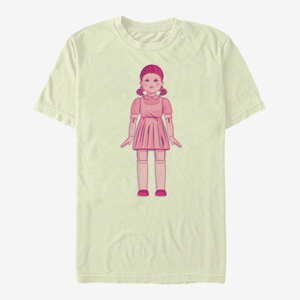 Queens Netflix Squid Game - Creepy Doll Unisex T-Shirt Natural