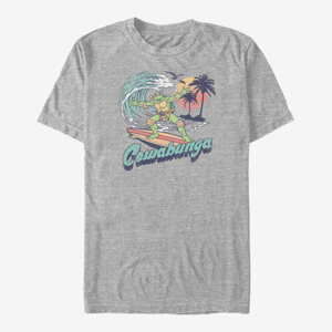 Queens Nickelodeon Teenage Mutant Ninja Turtles - Cowabunga Unisex T-Shirt Heather Grey