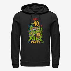 Queens Paramount Teenage Mutant Ninja Turtles - Ninja Birthday 40 Unisex Hoodie Black