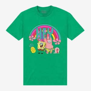 Queens Park Agencies - SpongeBob SquarePants Hey Unisex T-Shirt Irish Green