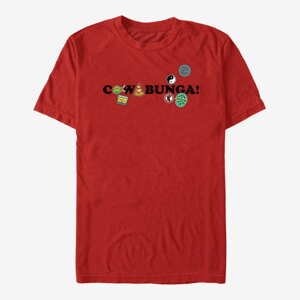 Queens Nickelodeon Teenage Mutant Ninja Turtles - Cowapatch Unisex T-Shirt Red