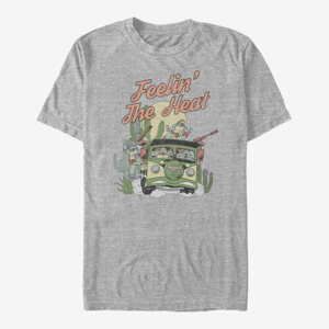 Queens Nickelodeon Teenage Mutant Ninja Turtles - DESERT BOUND Unisex T-Shirt Heather Grey