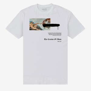 Queens Park Agencies - APOH Michelangelo First Man Unisex T-Shirt White