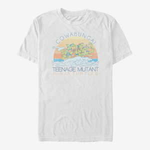 Queens Nickelodeon Teenage Mutant Ninja Turtles - Cowasurf Unisex T-Shirt White