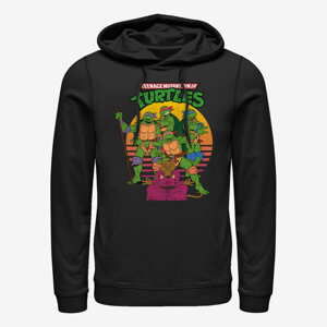 Queens Paramount Teenage Mutant Ninja Turtles - The Team Unisex Hoodie Black