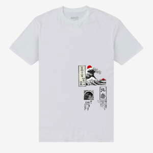 Queens Park Agencies - APOH Hokusai Great Wave Unisex T-Shirt White