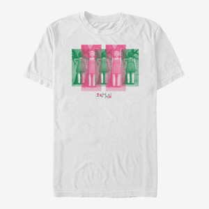 Queens Netflix Squid Game - Doll Panels Unisex T-Shirt White