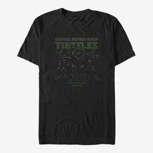 Queens Nickelodeon Teenage Mutant Ninja Turtles - Shell Bleach Unisex T-Shirt Black