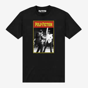 Queens Pulp Fiction - Pulp Fiction Dance Portrait Unisex T-Shirt Black