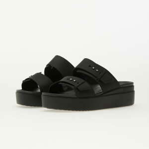 Crocs Brooklyn Buckle Low Wedge Black