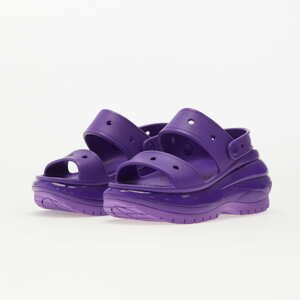 Crocs Classic Mega Crush Sandal Neon Purple