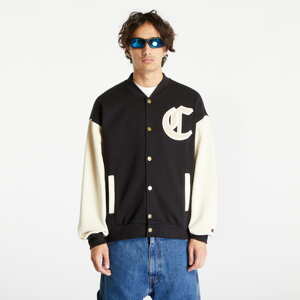 Champion Bomber Sweatshirt Black/ Sand