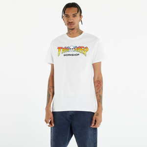 Tričko s krátkým rukávem Thrasher x AWS Spectrum T-shirt White