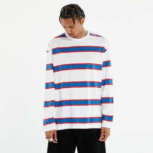 Urban Classics Light Stripe Oversized LS White/ Sporty Blue