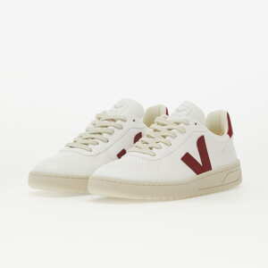 Veja V-10 White/ Marsala