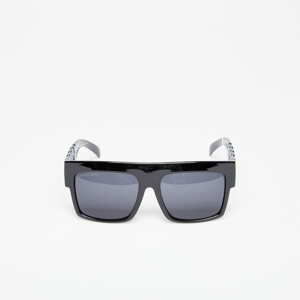 Sluneční brýle Urban Classics Sunglasses Zakynthos with Chain Black/ Silver
