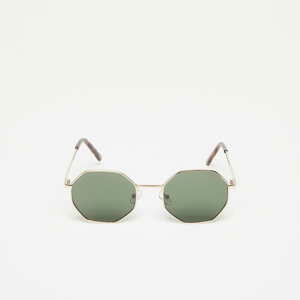 Sluneční brýle Urban Classics Sunglasses Toronto Bottle Green/ Gold