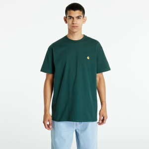 Tričko s krátkým rukávem Carhartt WIP Short Sleeve Chase T-Shirt Discovery Green/ Gold