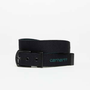 Pásek Carhartt WIP Heston Belt Black/ Discovery Green