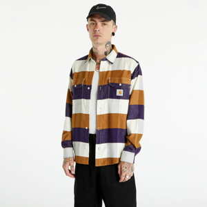 Pánská košile Carhartt WIP Lyman Long Sleeve Shirt Lyman Check/ Cassis