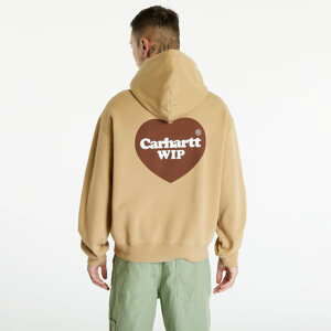 Mikina Carhartt WIP Hooded Heart Sweat Dusty H Brown