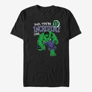Queens Marvel Avengers Classic - Incredible Like Dad Unisex T-Shirt Black