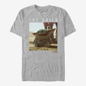 Queens Star Wars: Classic - Green Child Unisex T-Shirt Heather Grey