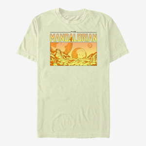 Queens Star Wars: The Mandalorian - Mandalorian Desert Space Unisex T-Shirt Natural