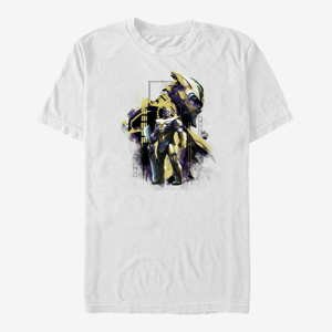 Queens Marvel Avengers Endgame - Titan Frame Unisex T-Shirt White