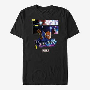 Queens Marvel What If‚Ä¶? - I AM THE WATCHER PANELS Unisex T-Shirt Black