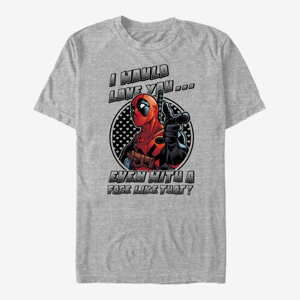 Queens Marvel Deadpool - Not So Ugly Unisex T-Shirt Heather Grey