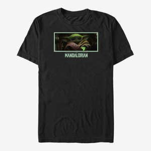 Queens Star Wars: The Mandalorian - The Stare Unisex T-Shirt Black