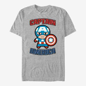 Queens Marvel Avengers Classic - Kawaii America Unisex T-Shirt Heather Grey