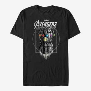 Queens Marvel Avengers: Infinity War - Ancient Gauntlet Unisex T-Shirt Black