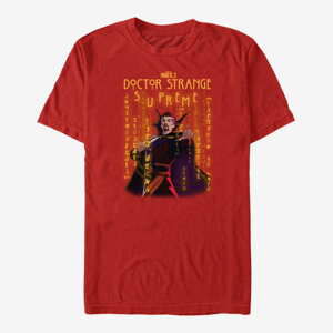 Queens Marvel What If‚Ä¶? - Strange Glyphs Unisex T-Shirt Red