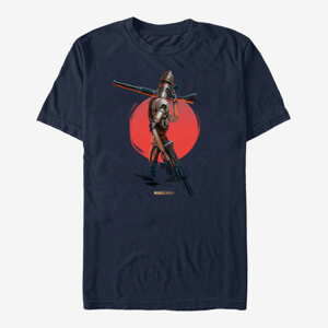 Queens Star Wars: The Mandalorian - IG Eleven Unisex T-Shirt Navy Blue