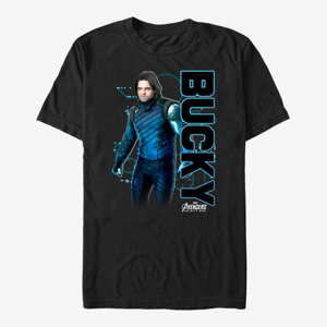 Queens Marvel Avengers: Infinity War - Bucky Tech Unisex T-Shirt Black