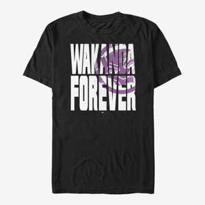 Queens Marvel Black Panther: Movie - Wakanda Stands Unisex T-Shirt Black