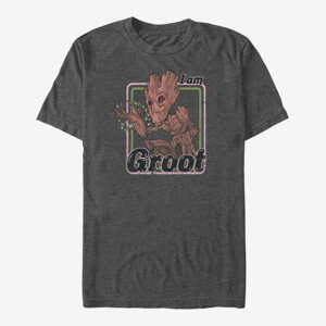 Queens Marvel GOTG 2 - Guardians Wall Unisex T-Shirt Dark Heather Grey