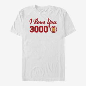 Queens Marvel Avengers Endgame - I Love You Icon Unisex T-Shirt White