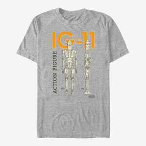 Queens Star Wars: The Mandalorian - IG Schematics Unisex T-Shirt Heather Grey
