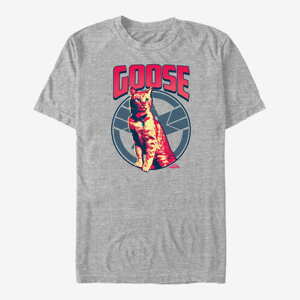 Queens Captain Marvel: Movie - Goose on the Loose Unisex T-Shirt Heather Grey