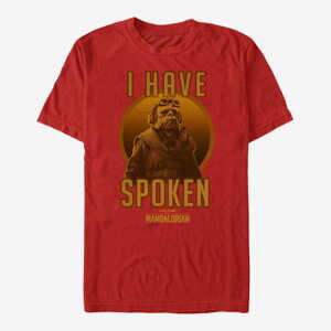 Queens Star Wars: The Mandalorian - Kuill Has Spoken Unisex T-Shirt Red