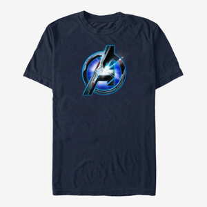 Queens Marvel Avengers Endgame - Tech Logo Unisex T-Shirt Navy Blue