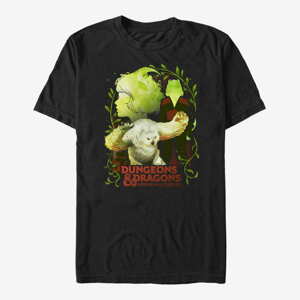 Queens Dungeons & Dragons: Honor Among Thieves - Doric Owlbear Vignette Unisex T-Shirt Black